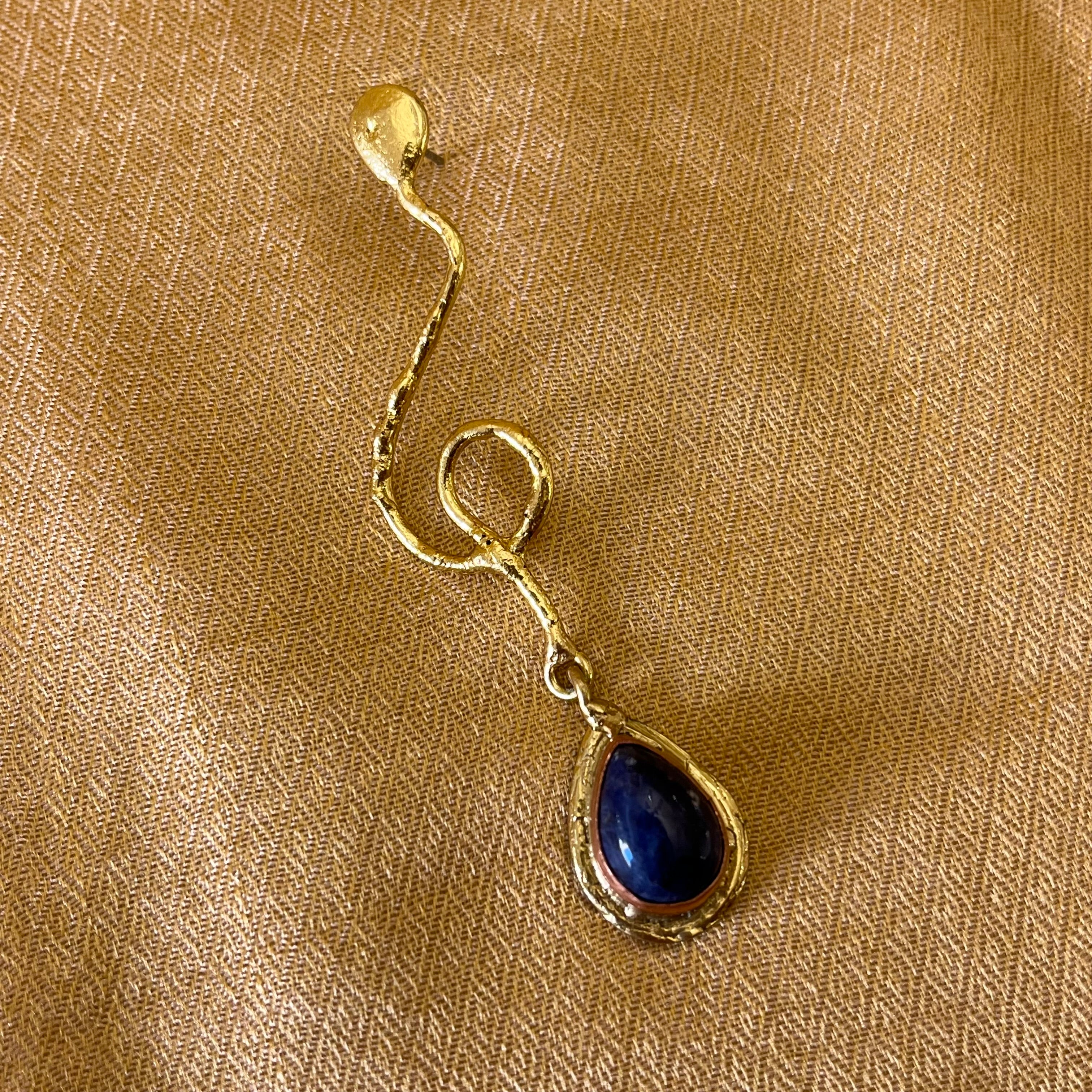 Lapis lazuli earrings