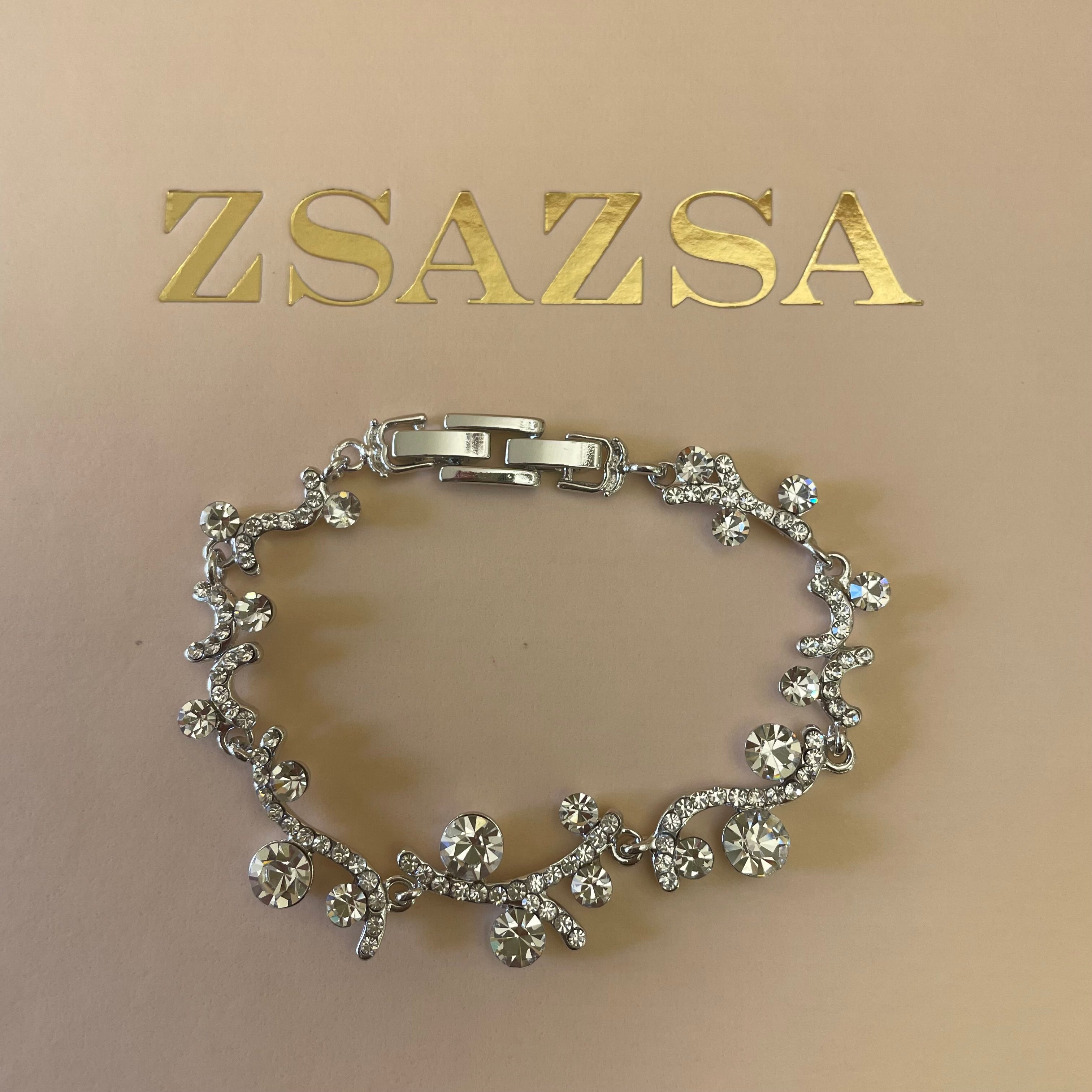 Dainty Swarovski bracelet