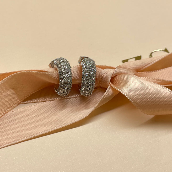 Rhinestone hoops