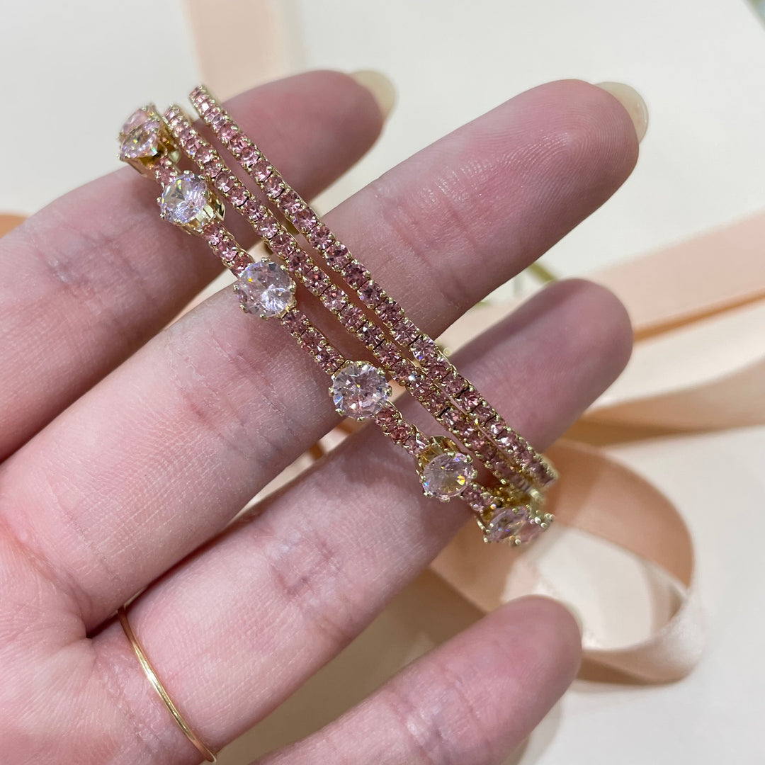 Light pink bangle