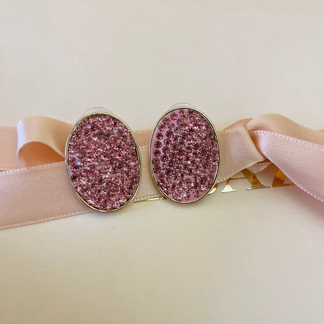 Pink earrings