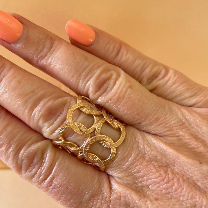 Rose gold set