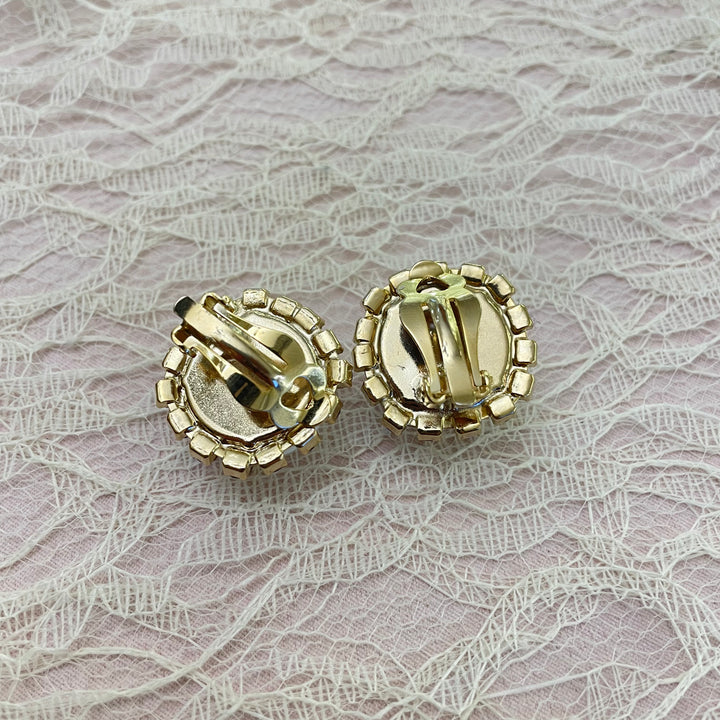 Multicolour clips earrings