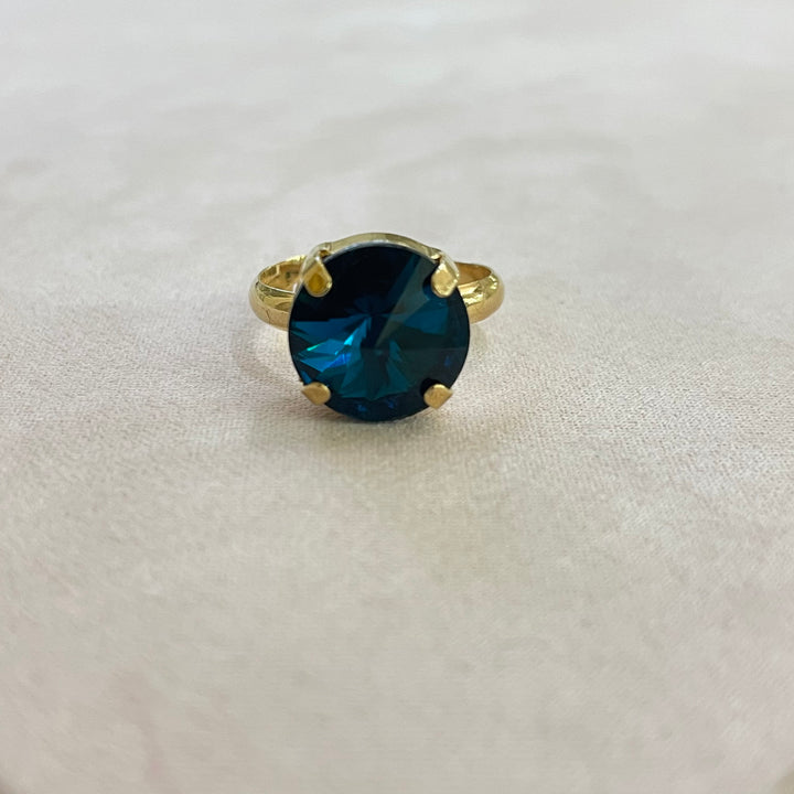 Verdemar Swarovski crystal ring