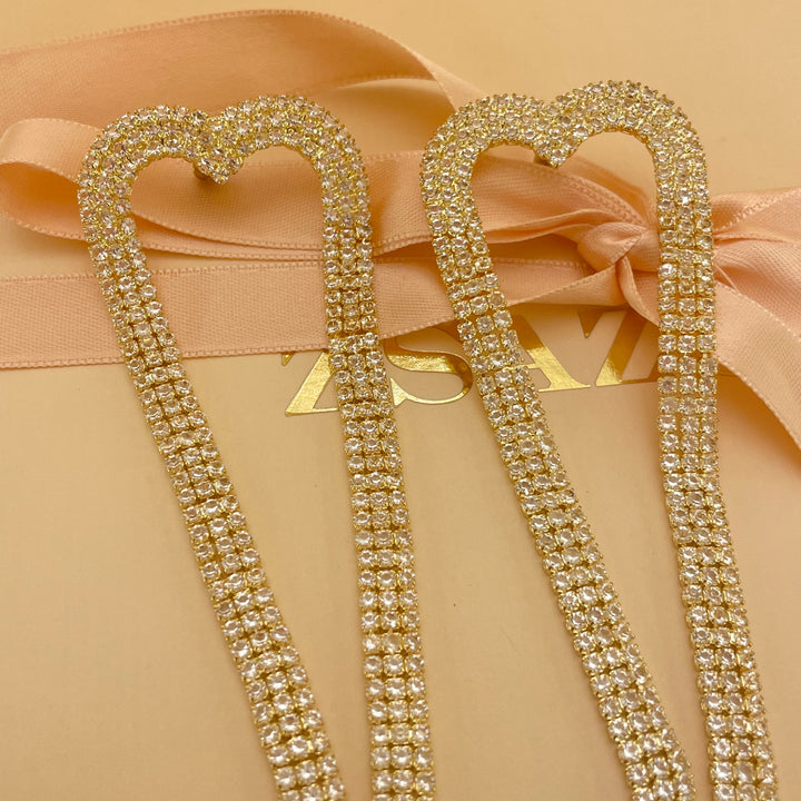 Heart earrings