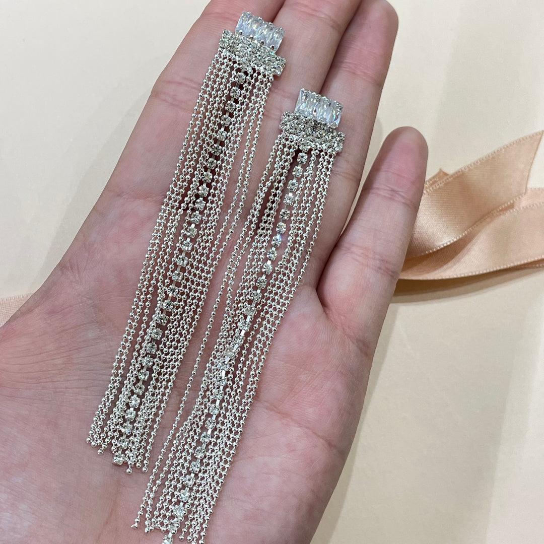 Fringe earrings