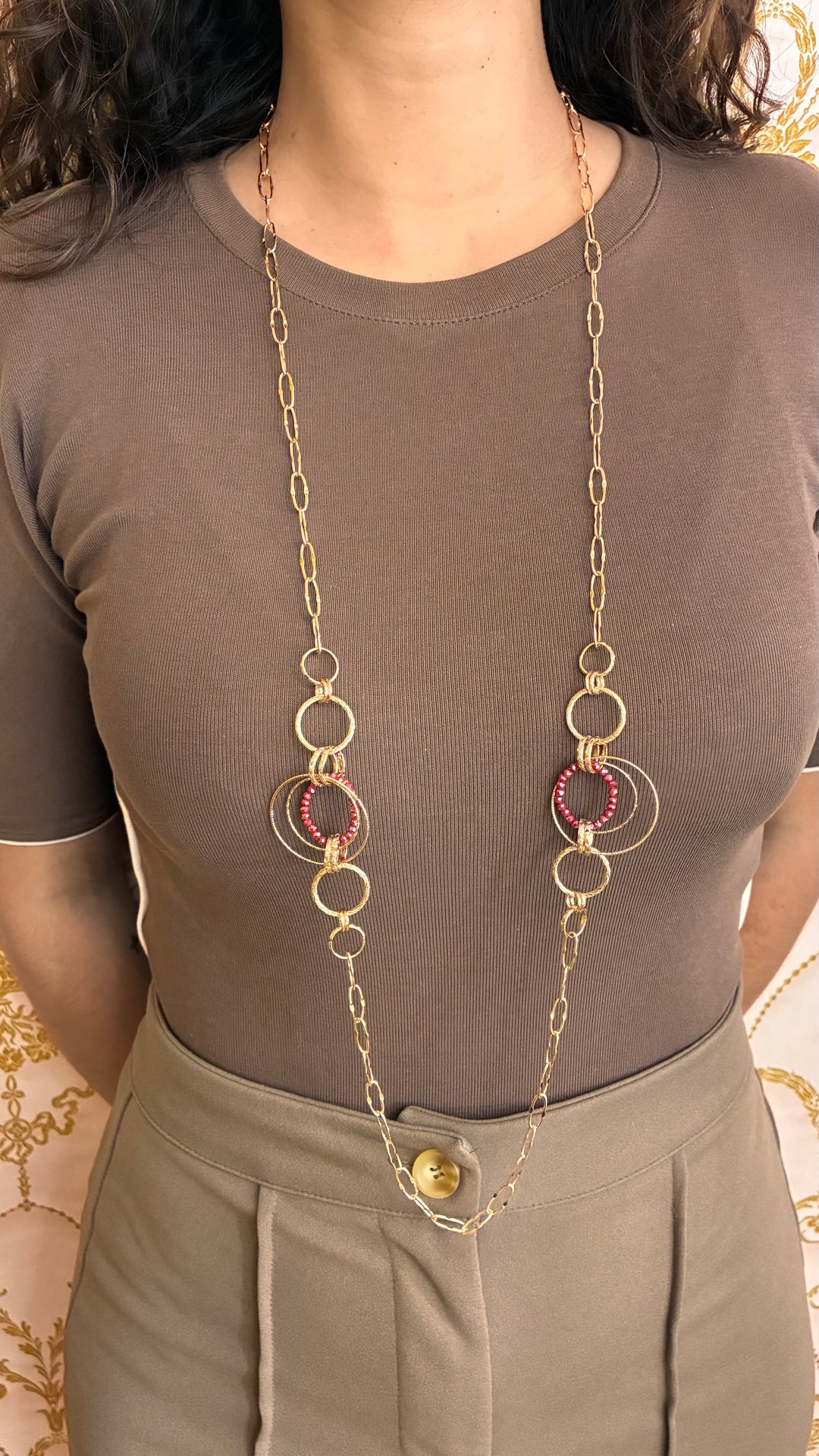 Handmade red set