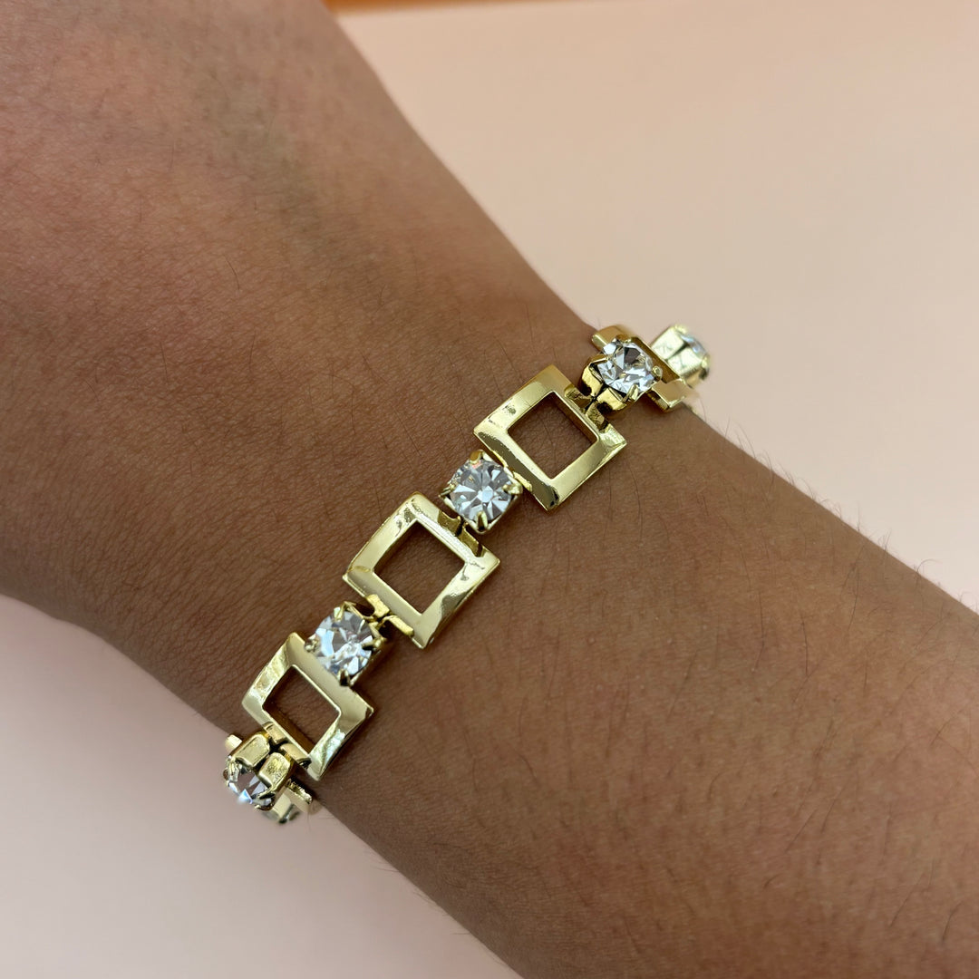Rhinestone bracelet