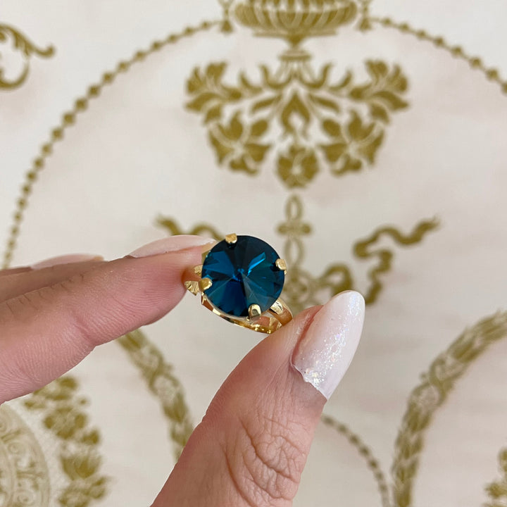 Verdemar Swarovski crystal ring