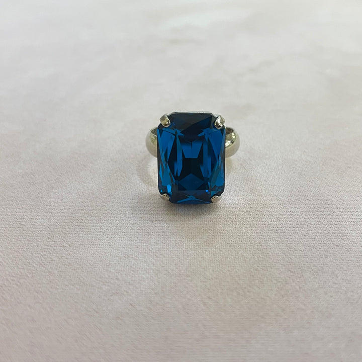 Verdemar Swarovski crystal ring