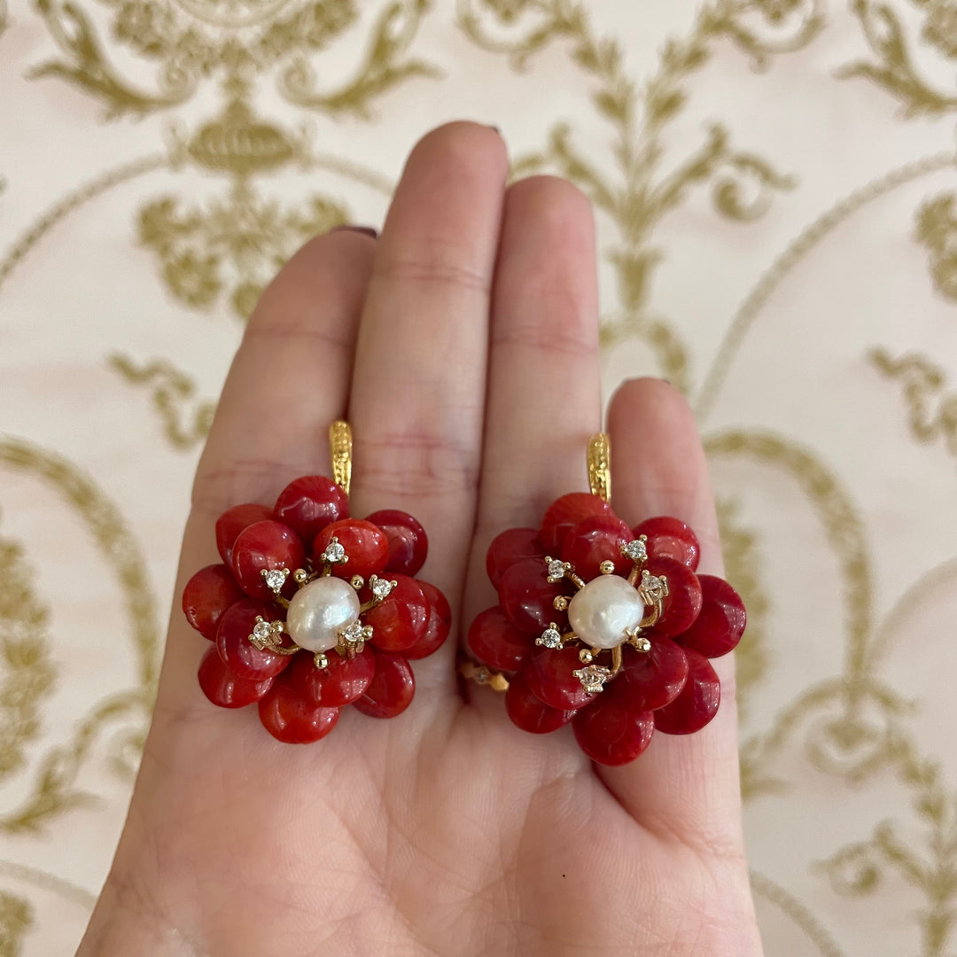 Coral flowers hooks