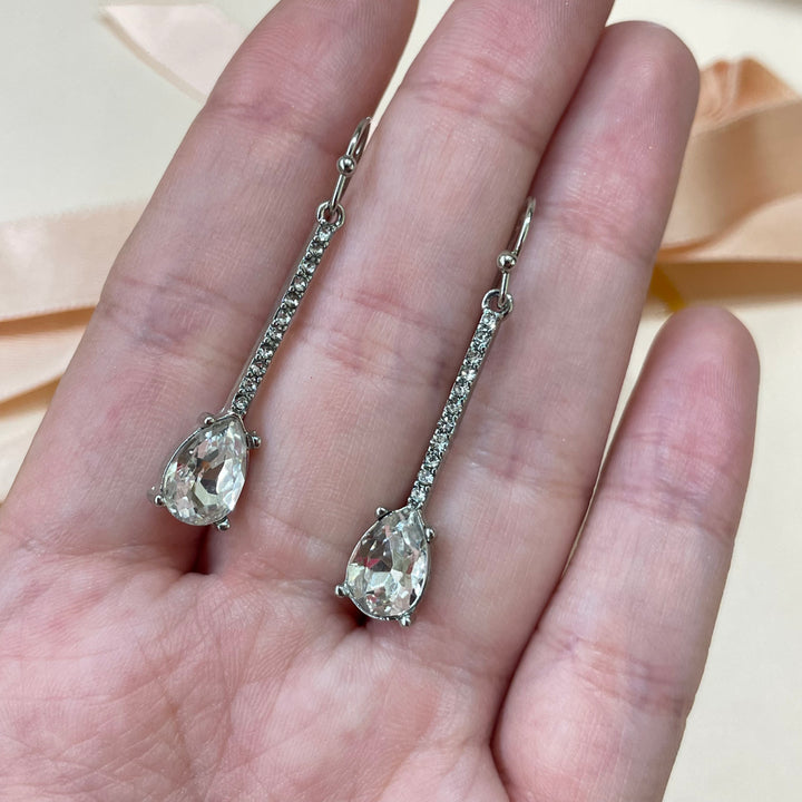 Teardrop earrings