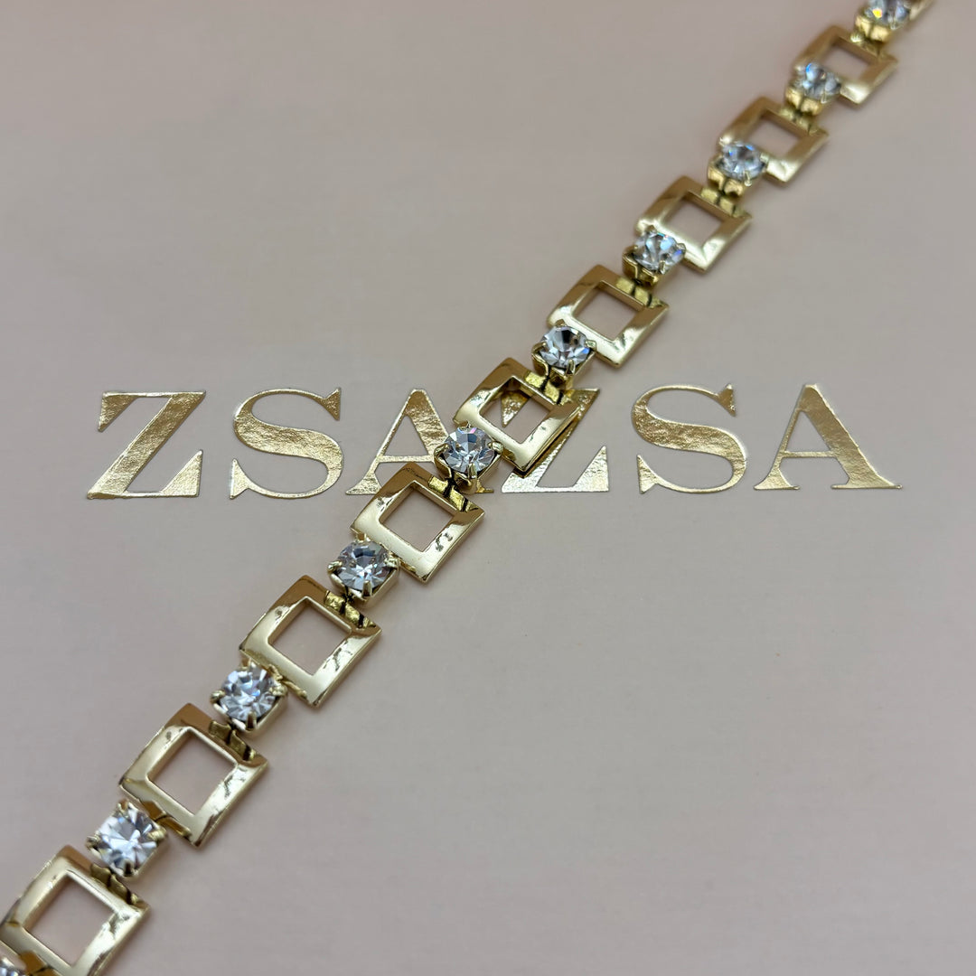 Rhinestone bracelet