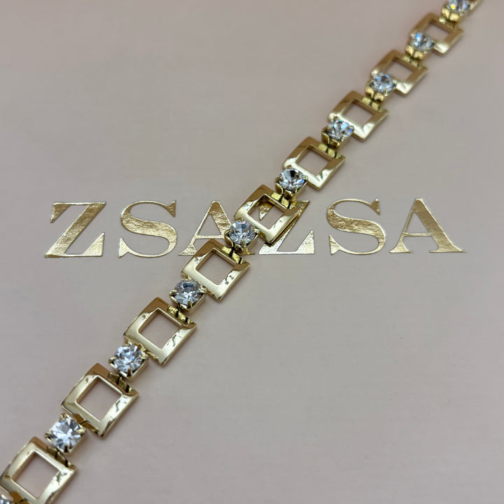 Rhinestone bracelet