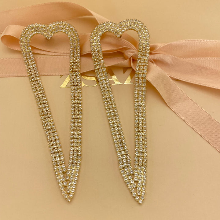 Heart earrings