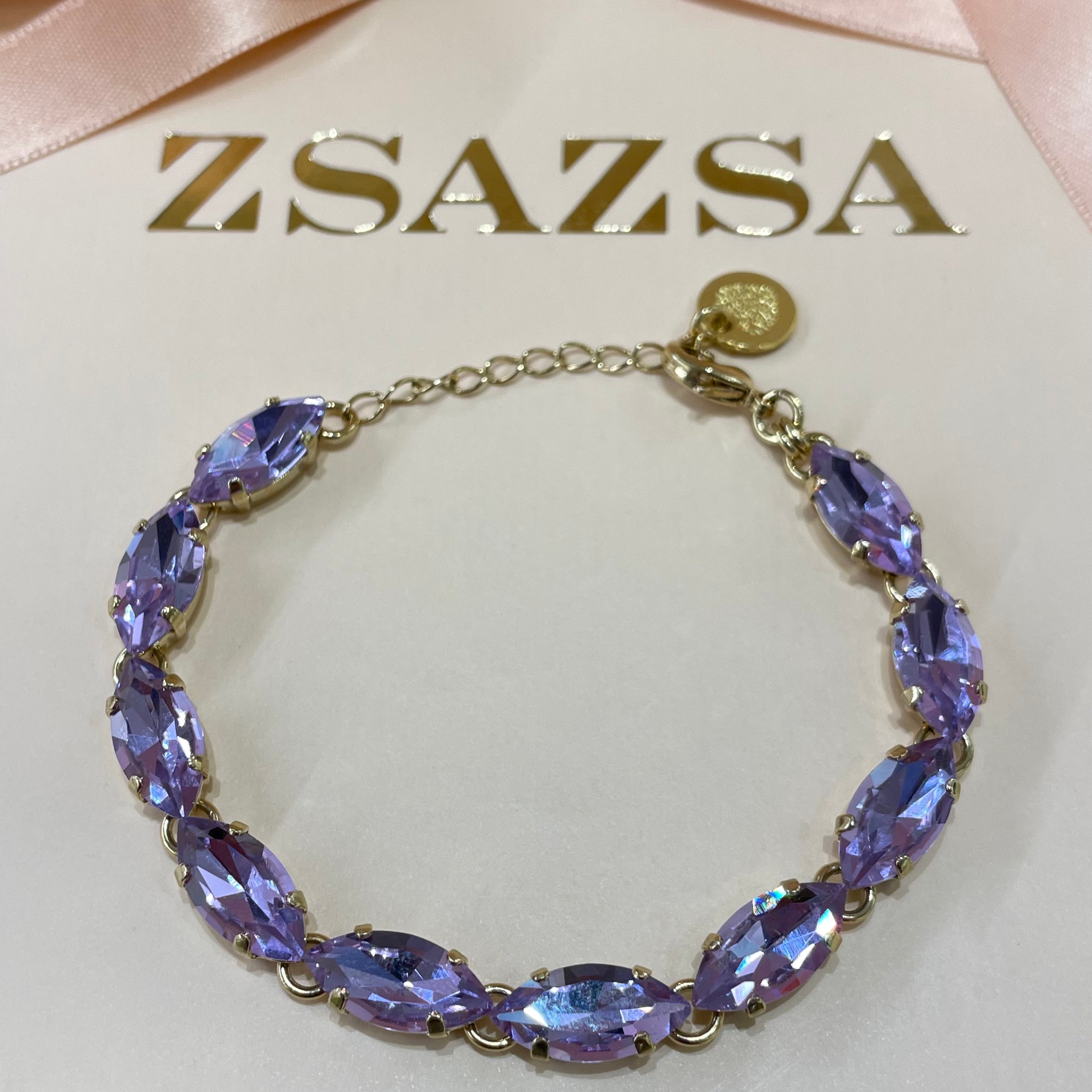Lilac bracelet