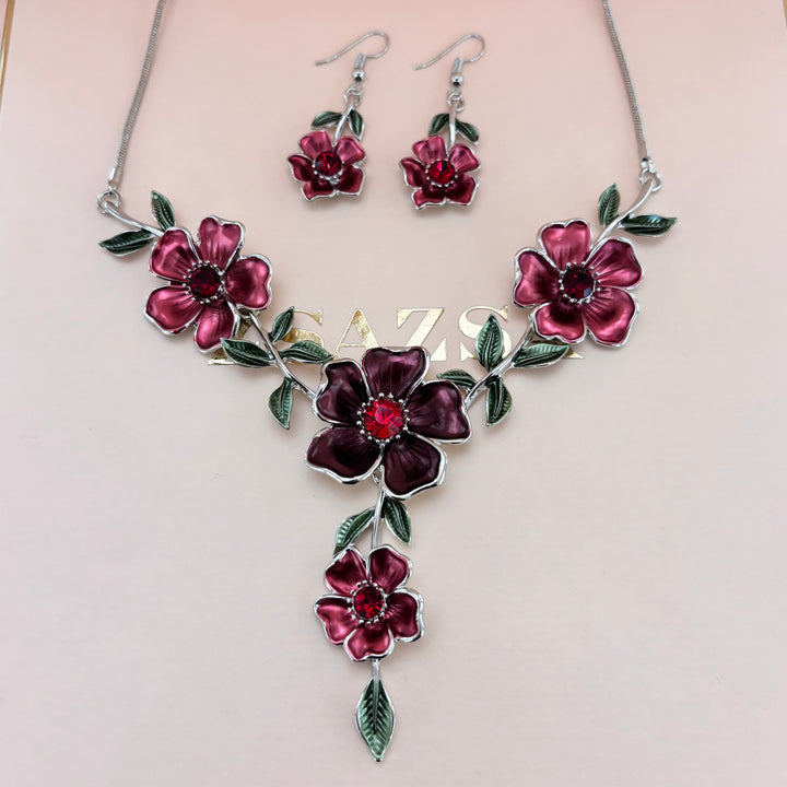 Flower red set