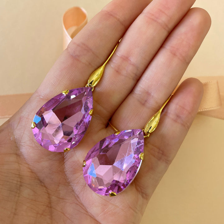 Teardrop lilac set