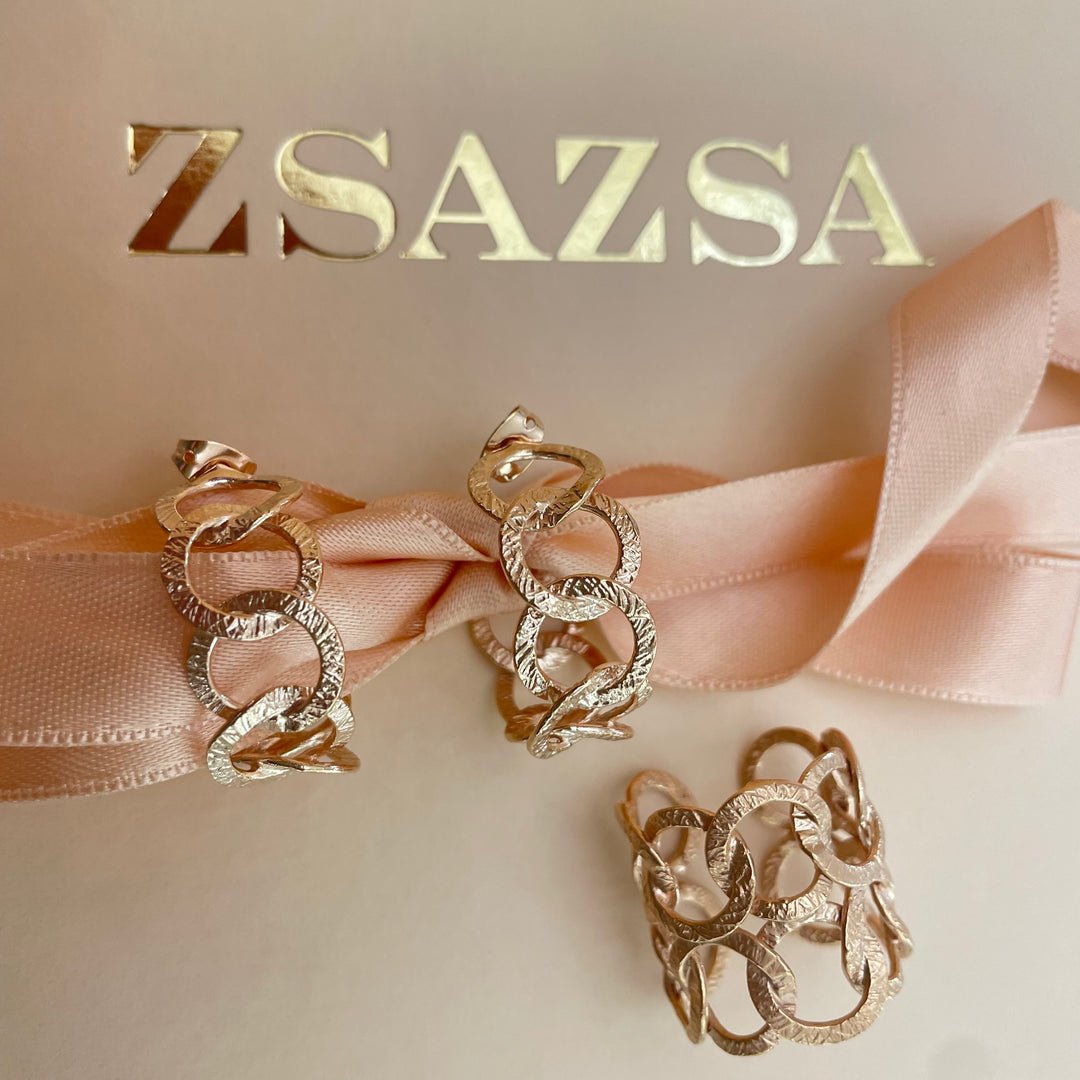 Rose gold set