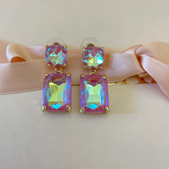 Pink earrings