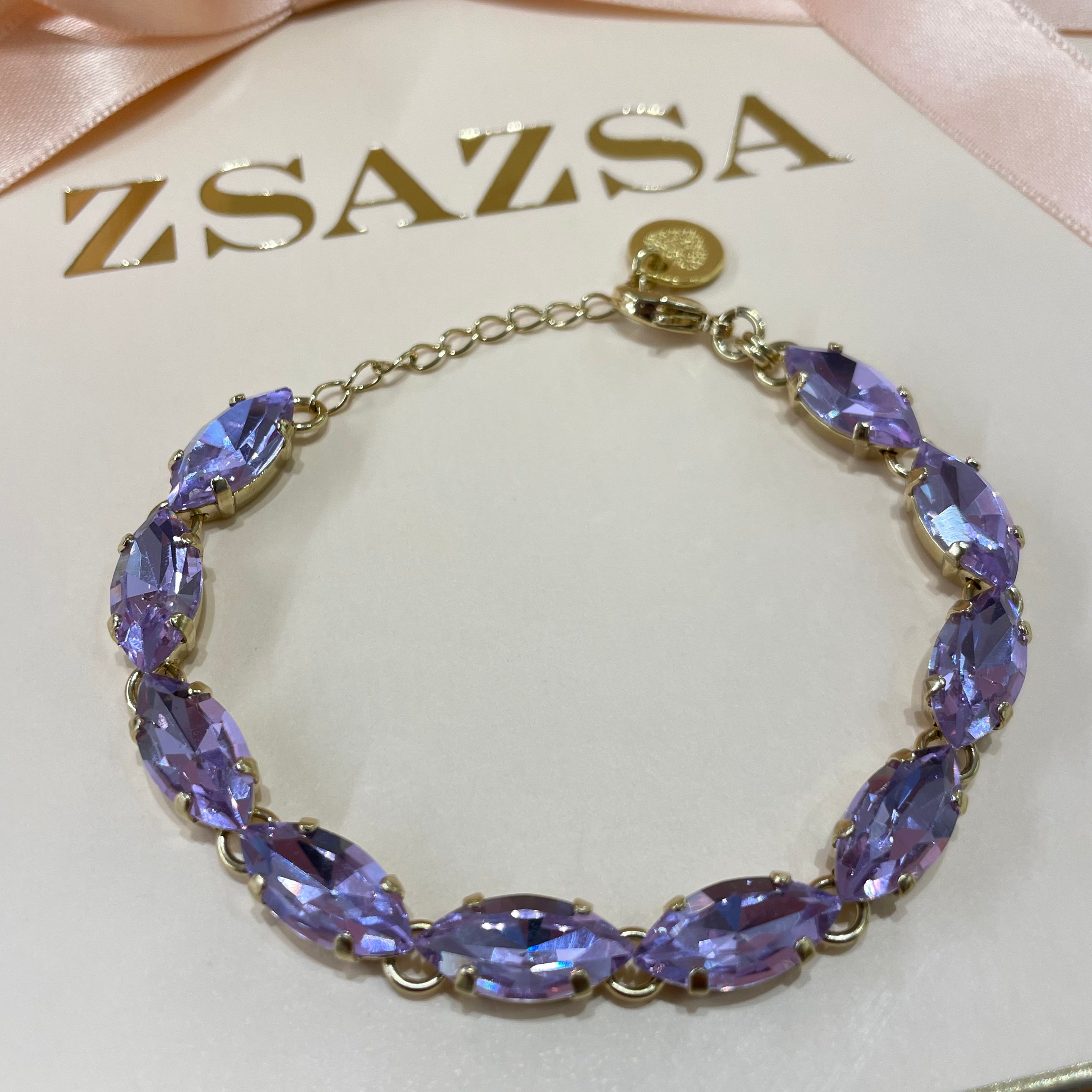 Lilac bracelet