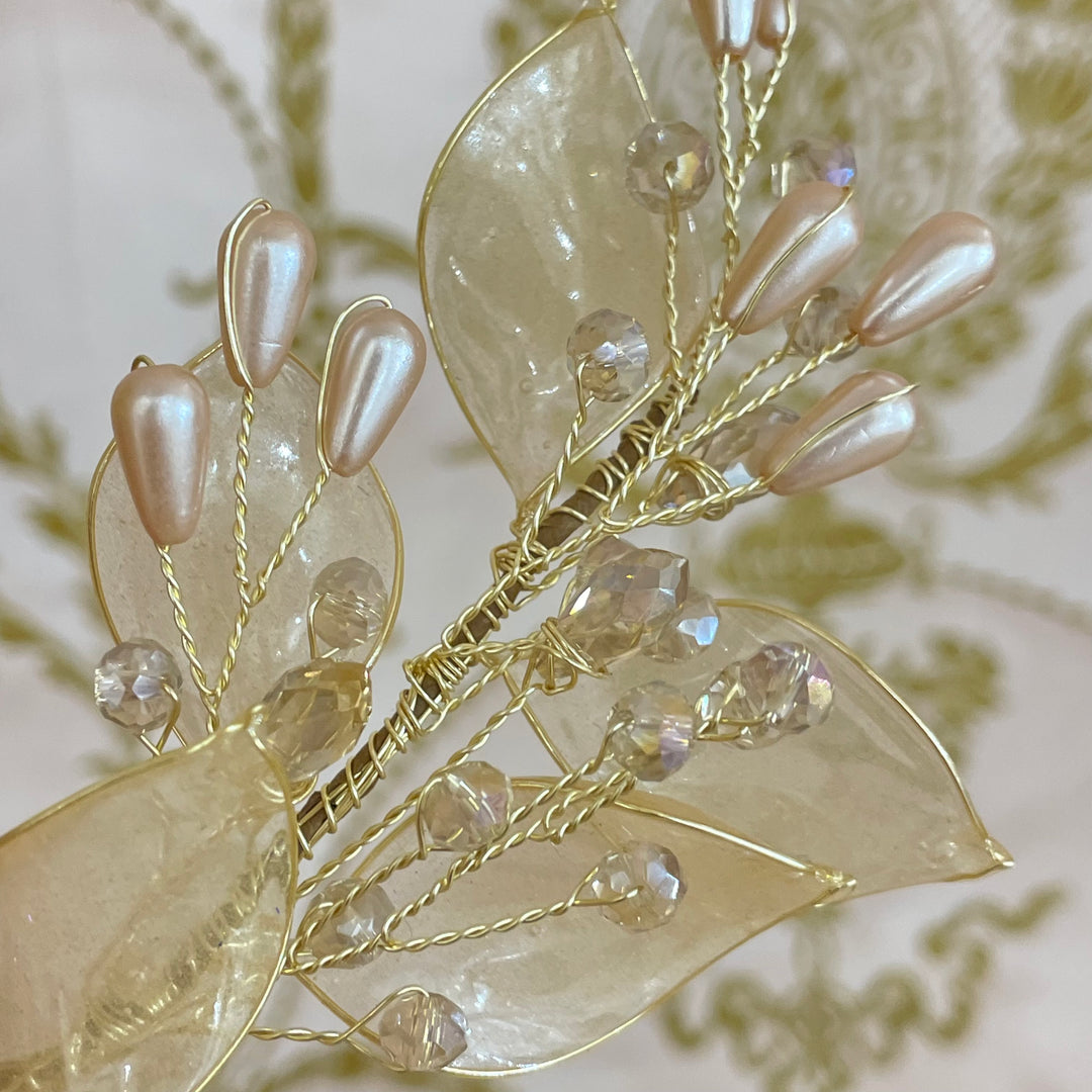 Gold Pair Headpiece