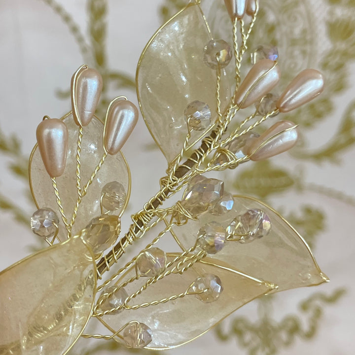 Gold Pair Headpiece