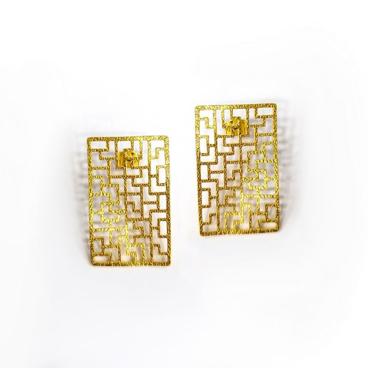 Elegant handmade gold set