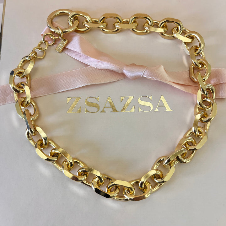 Chain gold plated set