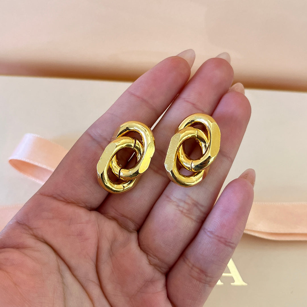 Chain gold plated set