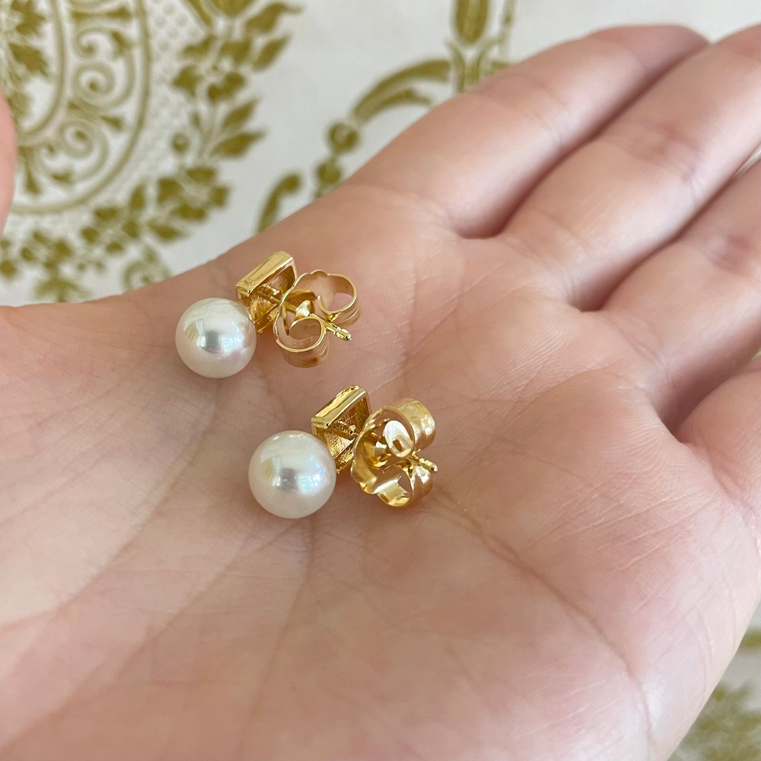 Mallorca pearls earrings