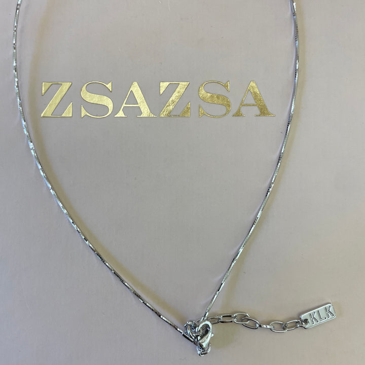 Enamel mint, brown and gold twisted white gold plated set