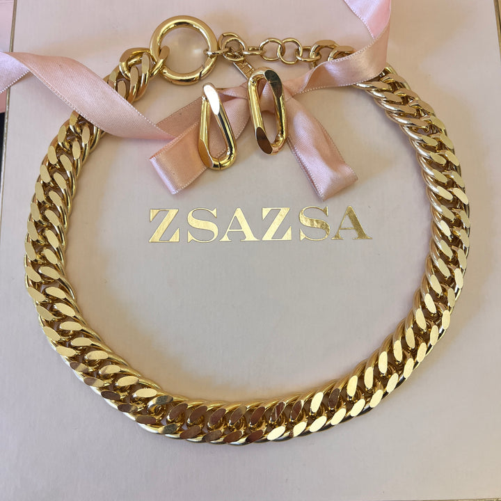 Chain gold plated set