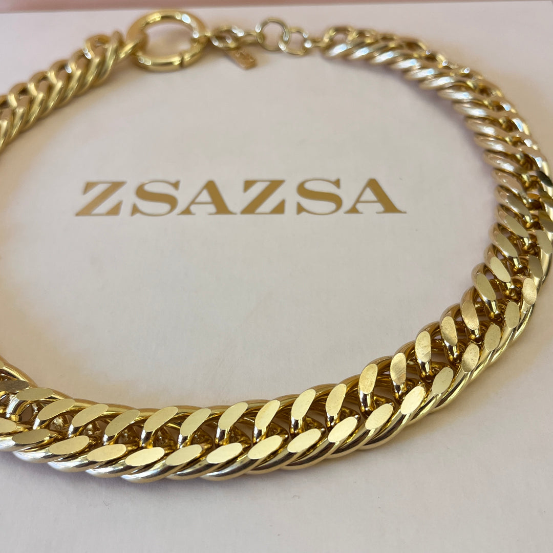 Chain gold plated set