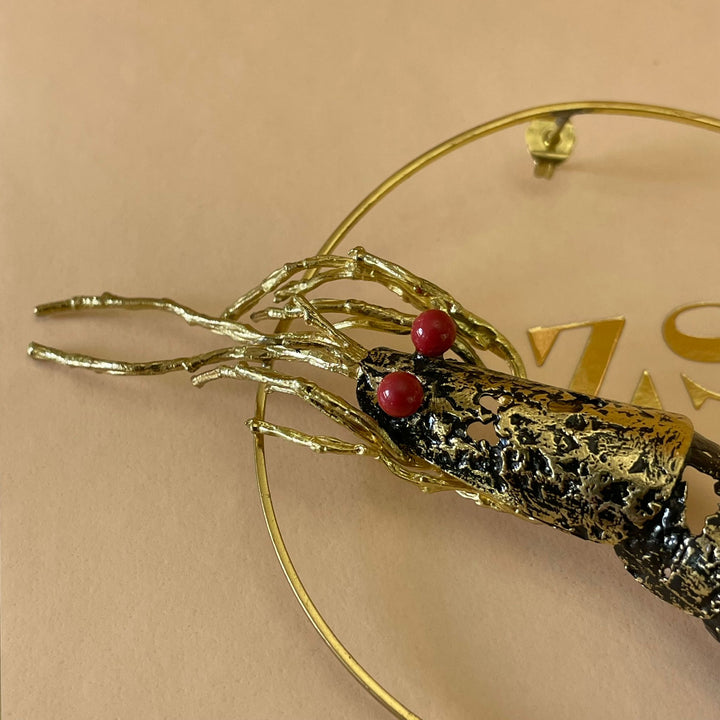 Shrimps earrings