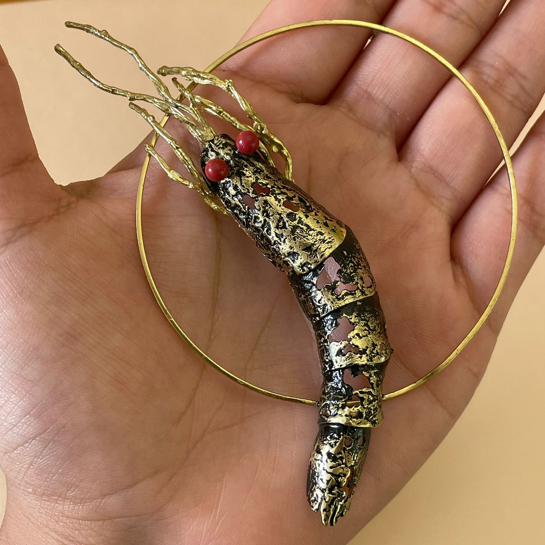 Shrimps earrings