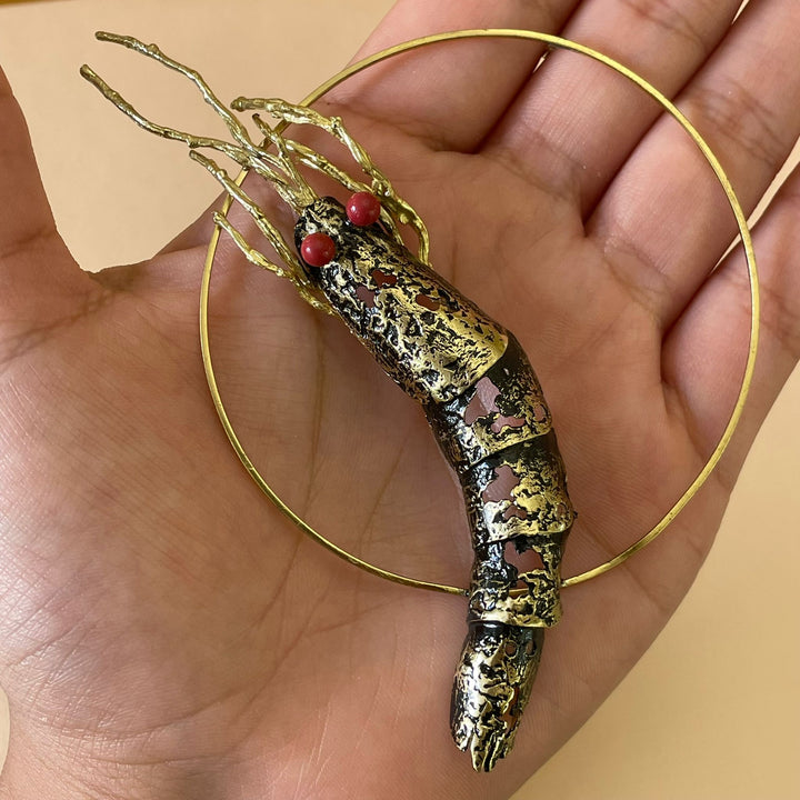 Shrimps earrings