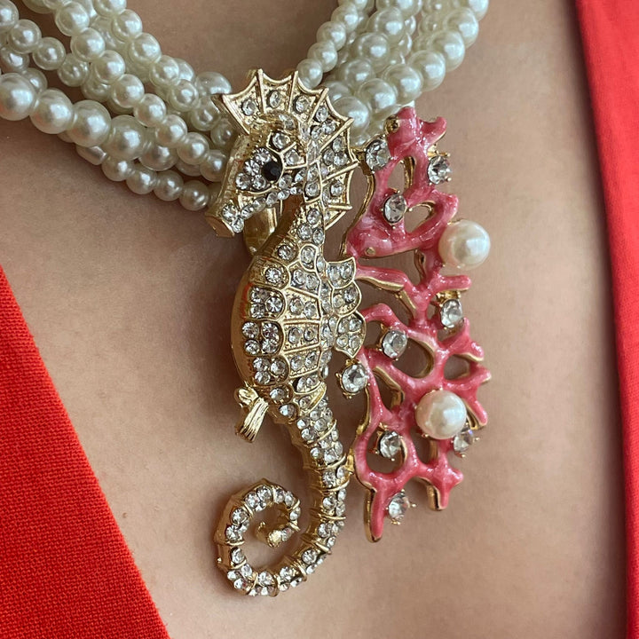 Seahorse necklace