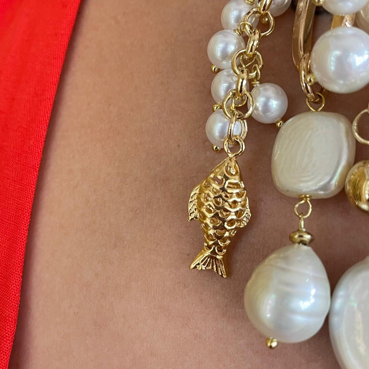 Mallorca pearls Choker