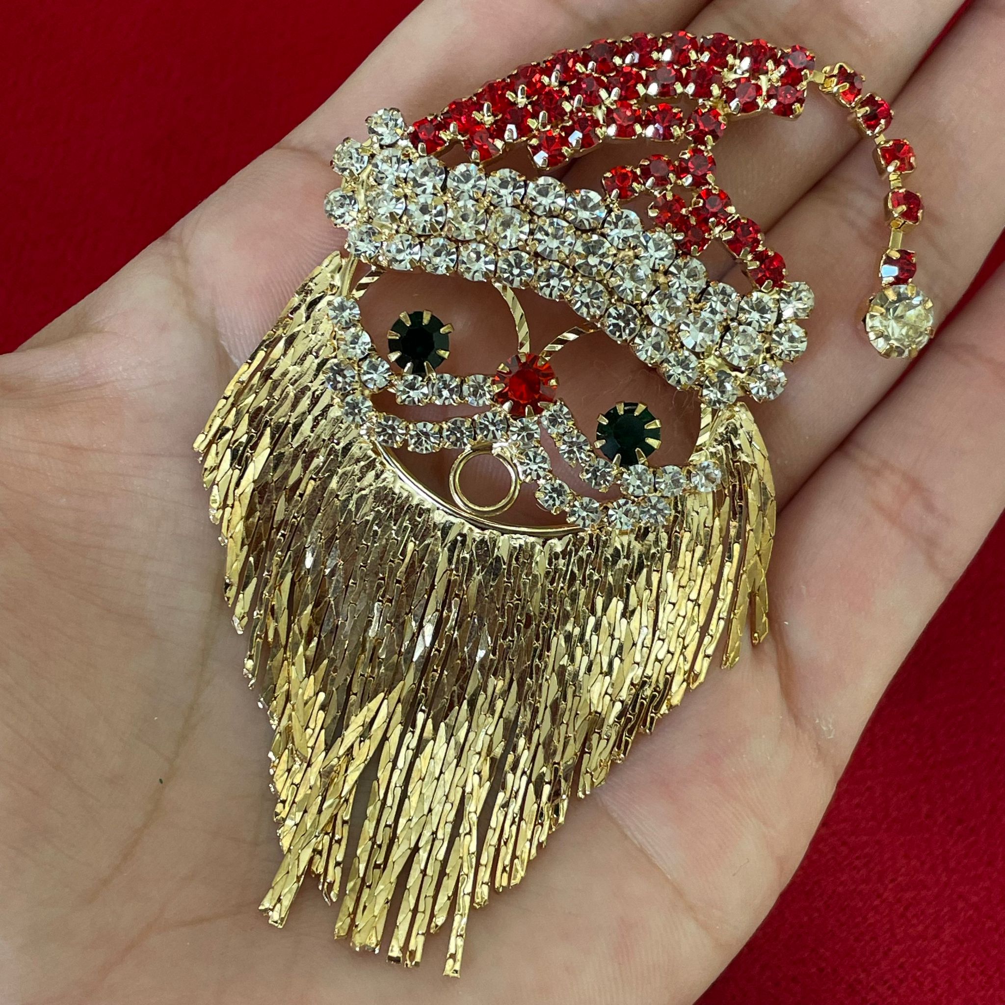 Santa Claus brooch