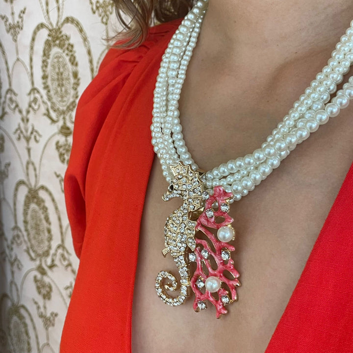 Seahorse necklace