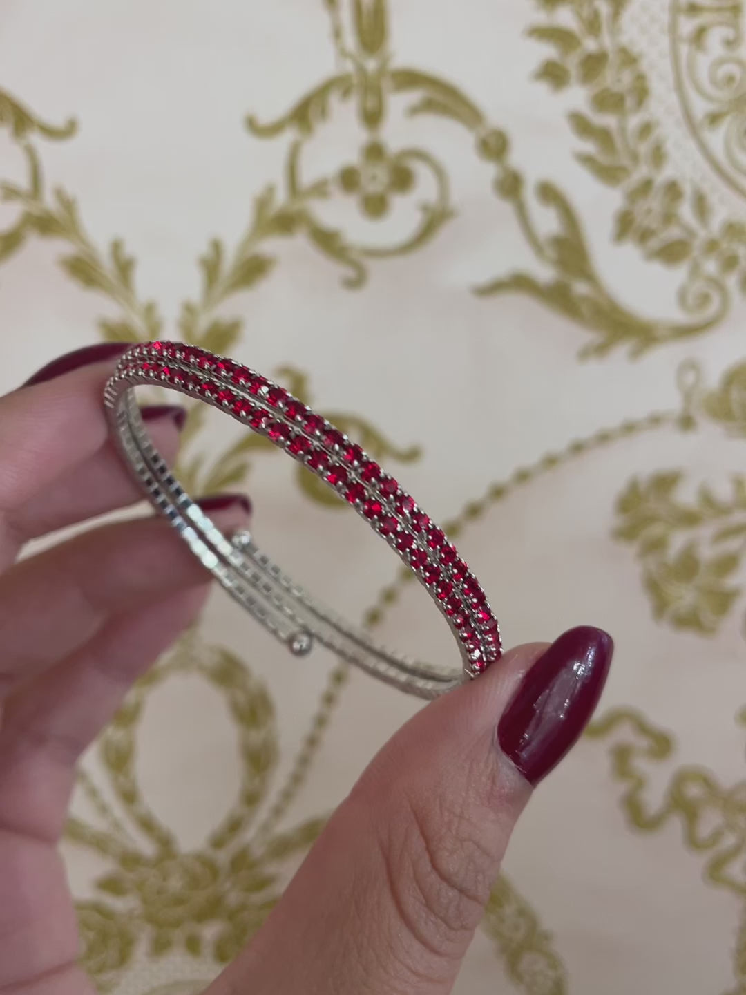 2 rows bangle