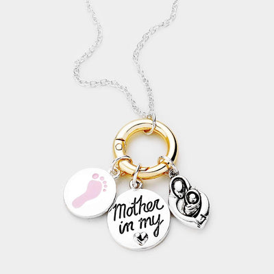 mother pendant necklace 